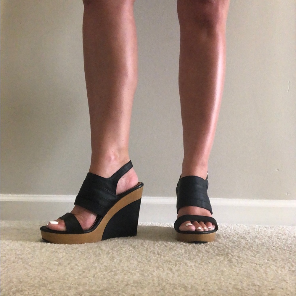 De Blossom Collection Beach-18 Wedges, Size 9